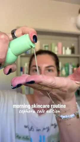 the #morningskincare line-up ahead of the #sephorasale 🛒💗👯‍♀️ @Dieux Skin baptism gel cleanser  + auracle eye gel + instant angel moisturizer  + air angel gel cream  @Dr. Dennis Gross Skincare peel pads @Summer Fridays exfoliating pads + hydration mist  @Sofie Pavitt Face by @sofiepavitt mandelic clearing serum  @ShereeneIdriss major fade hyper serum  + lip basting balm #skincareroutine #sephorasalepicks @sephora sale starts on halloween & goes through the 10th of november!
