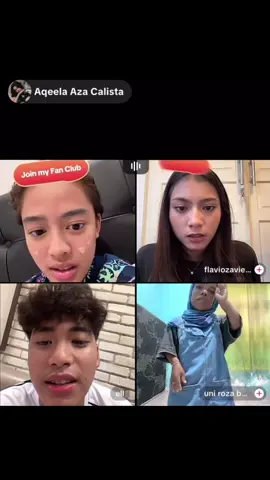 Aqeela vio noell live bareng uni bakwan 🤣 #aqeelacalista #noellondok #flaviozavieraa #unibakwan 