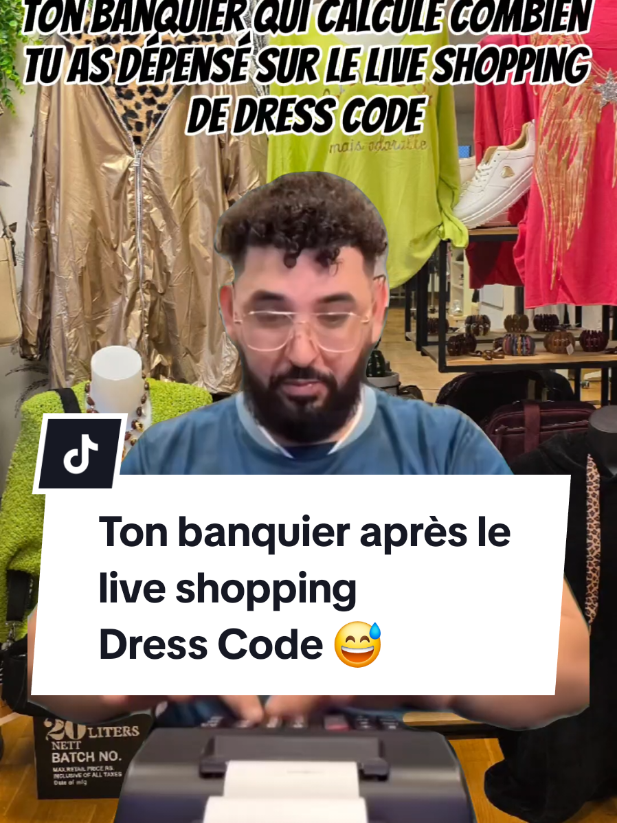 Live shopping nouvelle co ce mardi à 19h  Encore des nouveautés ! 😅🥰🛍 #liveshopping #banquier  #livemode  #craquage  #humour 