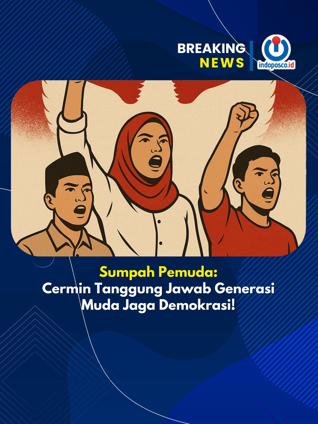 Sumpah Pemuda: Cermin Tanggung Jawab Generasi Muda Jaga Demokrasi! ✊🇮🇩 Ketua DPR RI Puan Maharani tegaskan peringatan Sumpah Pemuda ke-97 bukan sekadar rutinitas, tapi momentum bagi pemuda untuk mengawal masa depan bangsa. Tantangan kini: menjaga akal sehat, etika digital, dan moralitas publik! Tonton pesan lengkapnya! #SumpahPemuda97 #DPRRI #GenerasiMuda #JagaDemokrasi #Indonesia