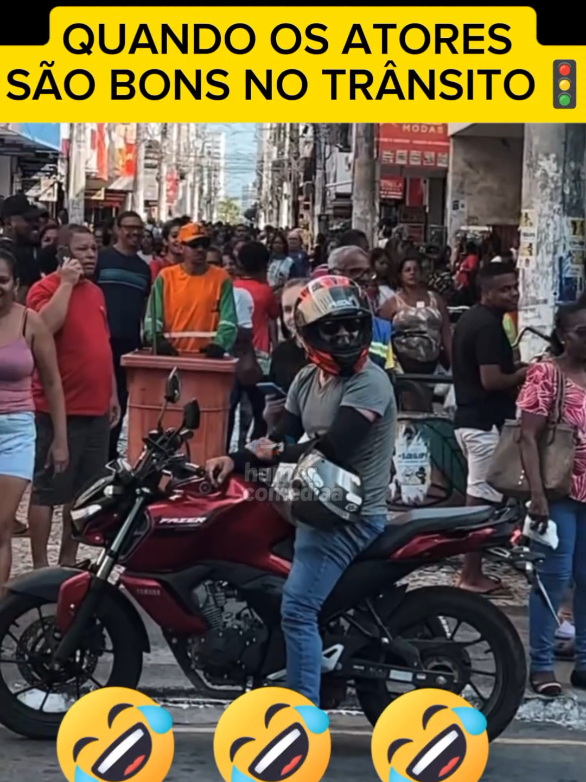 QUANDO OS ATORES   SÃO BONS NO TRÂNSITO🚦