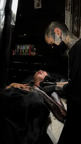 booking >> @stoxe_ink ….. ⚔️#. 👁. .👀 #tattoo #blackwork #darckwork tattoob#blackworktatto #dackworktattoo        Parasytetattoo