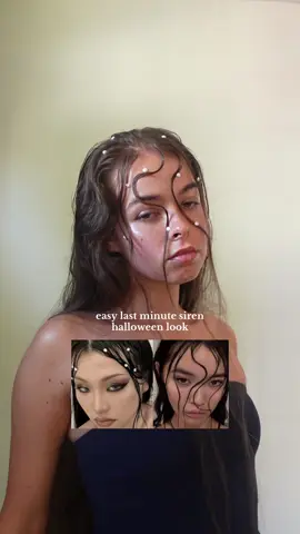 siren hair inspo with @Hally Hair #hallyinsider #halloweenhair 