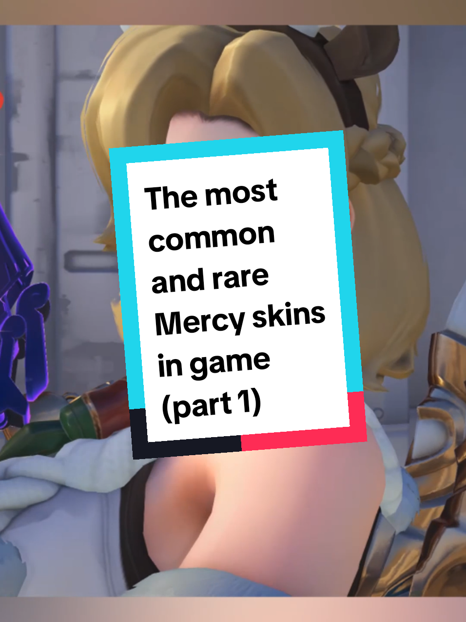 Most rare and common Mercy skins I've seen in the last few months #overwatch #ow2 #overwatchtiktok #overwatchclips #mercyoverwatch 