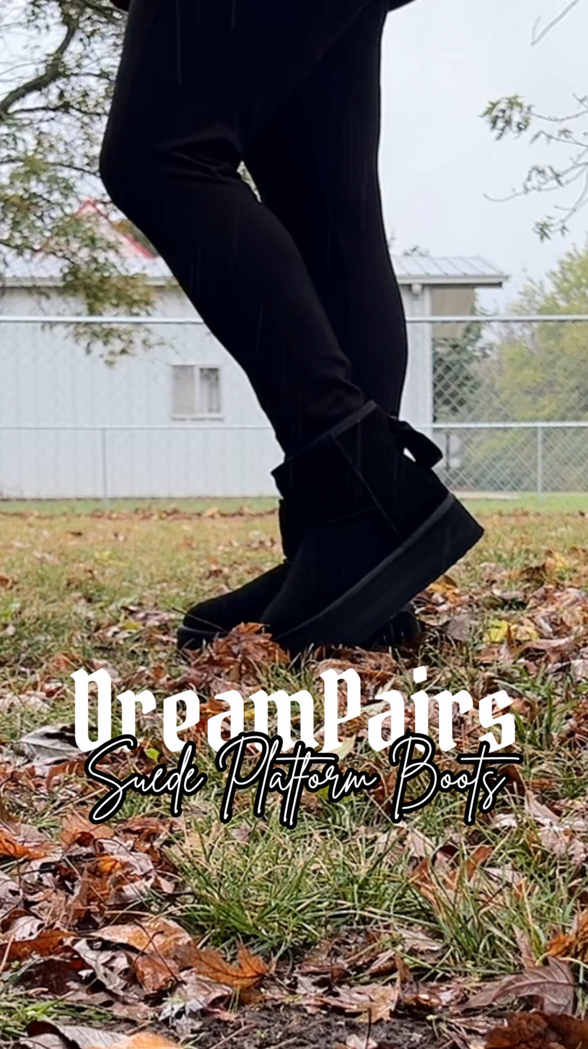 I’ve been loving these suede platform boots from @Dream Pairs 🥰    #DreamPairs #ugg #dupes #fallaesthetic #boots  