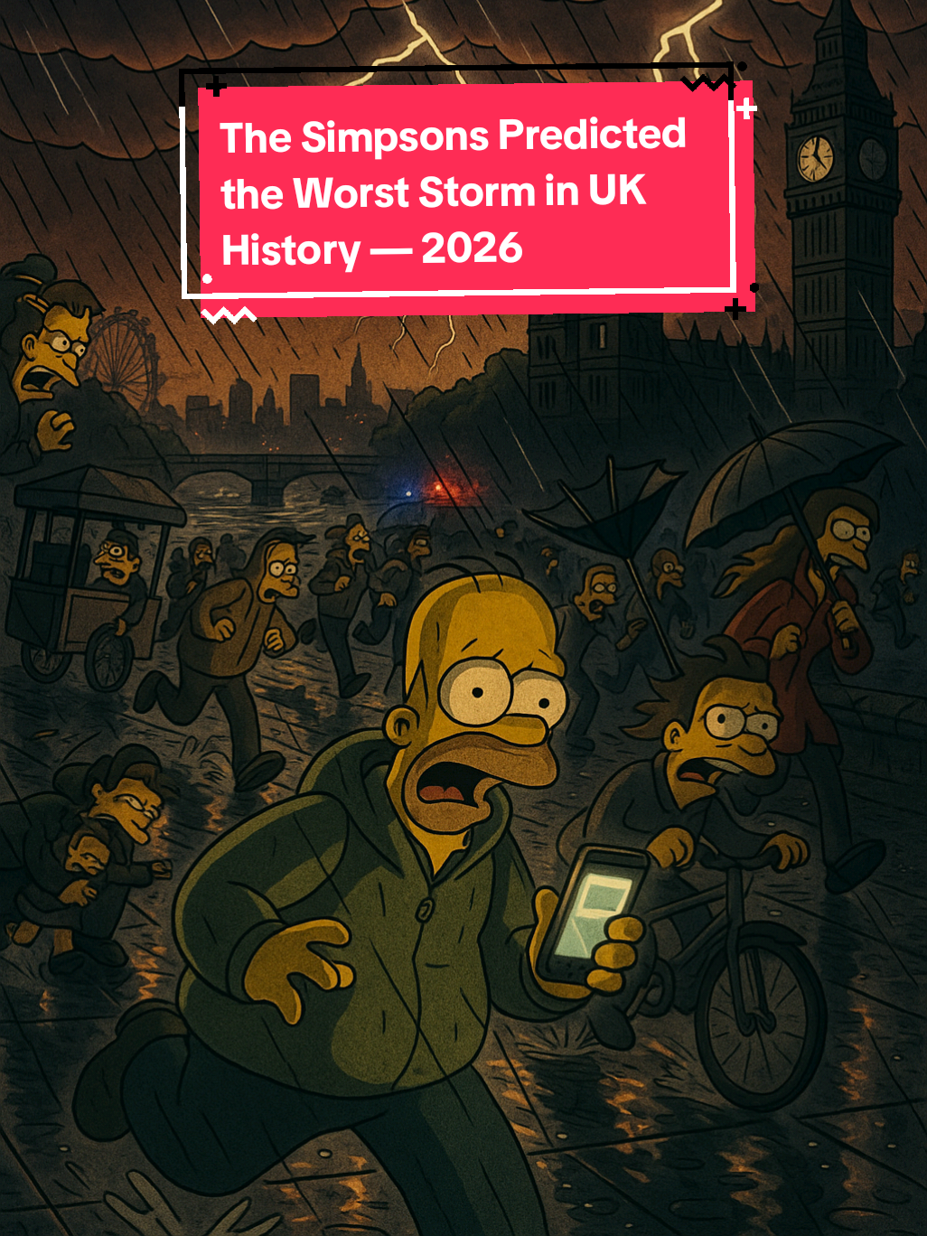 The Simpsons Predicted the Worst Storm in UK History — 2026... #future #simpson #prediction 