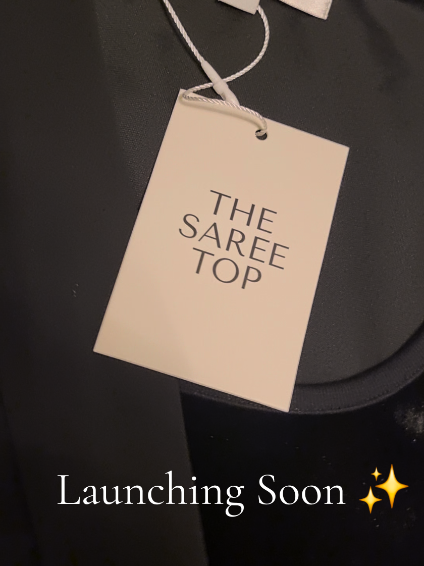 Where Western chic meets Indian elegance. #womensfashion #saree #casualstyle 