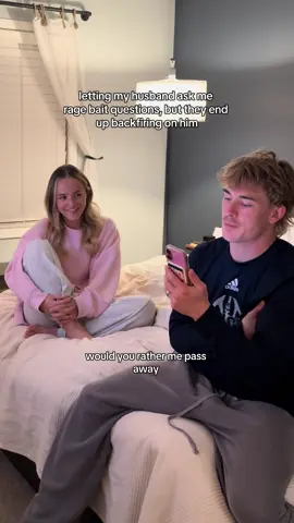 wait until he finds out who wrote them 😀  #comedy #couples #ragebait 