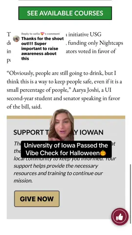 Replying to @sofia 💝 Sign me up for University of Iowa #greenscreen #univofiowa #iowa #halloween 