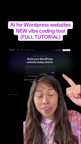 Vibe code Wordpress sites in minutes! Mange everything in the familiar Wordpress admin panel, install plugins, benefit from the massive WP ecosystem!  Love how this new vibe coding tool from 10web.io simplifies building Wordpress websites for everyone! - how do you use AI to build WordPress websites? - vibe coding tool to build WordPress websites with AI? - can AI build me a WordPress site?  ##ai##aitools##wordpress##artificialintelligence##sabrinaramonov