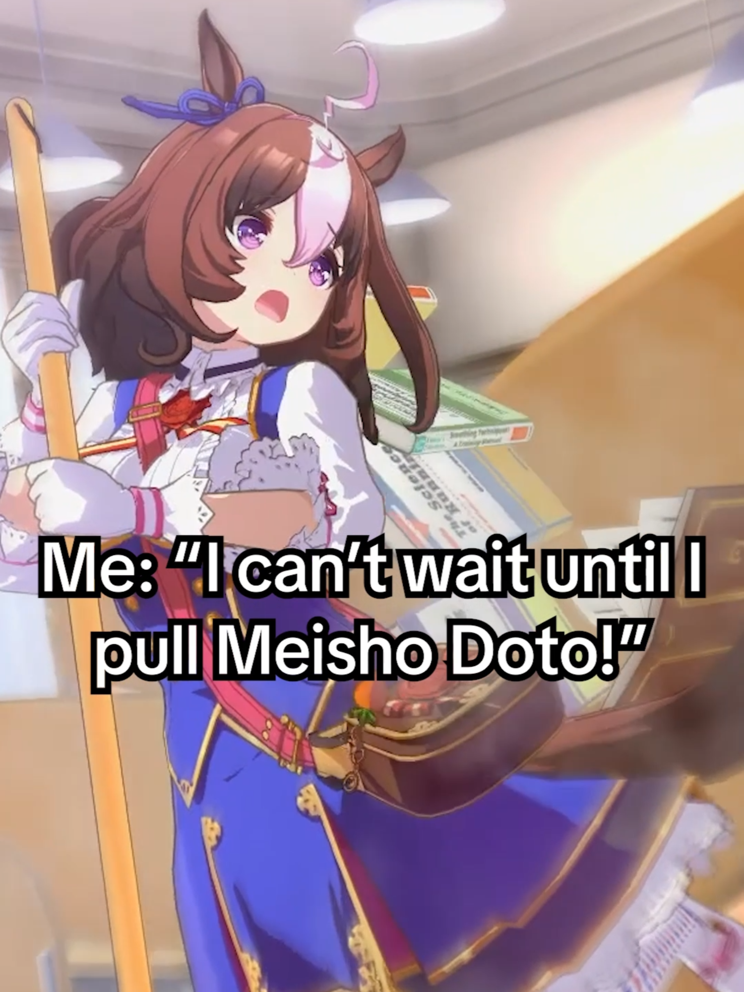 Thank you Cygames. Very cool! #fyp #memestiktok #meme #umamusumeprettyderby #umamusumecarats #umamusume #meishodoto