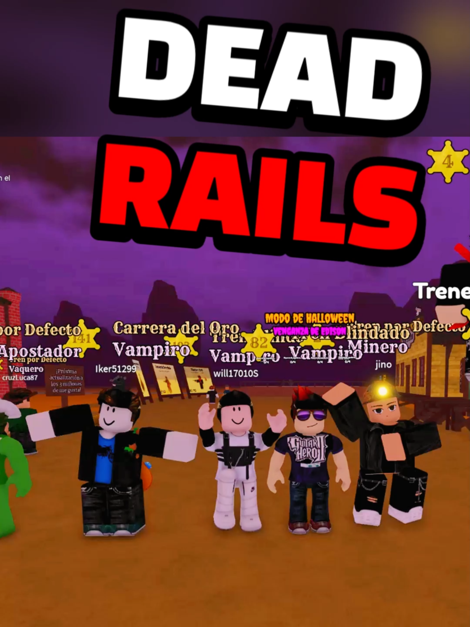 DEAD RAILS COMUNIDAD #roblox #deadrails