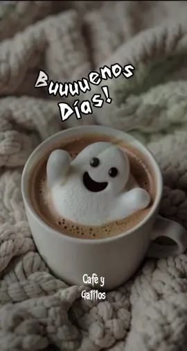 Dicen que esta taza está embrujada… pero igual me la tomo 😏☕👻 #CaféYGatitos #CaféEmbrujado #MagiaDeCafé #FantasmaCafetero #MisterioEnUnaTaza   