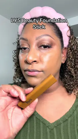 The @LYS Beauty foundation stick is so creamy and blendable. Just as good as the viral bronzer stick.  Check it out below! #lysbeauty #lys #foundationstick #foundationroutine #makeupover40 