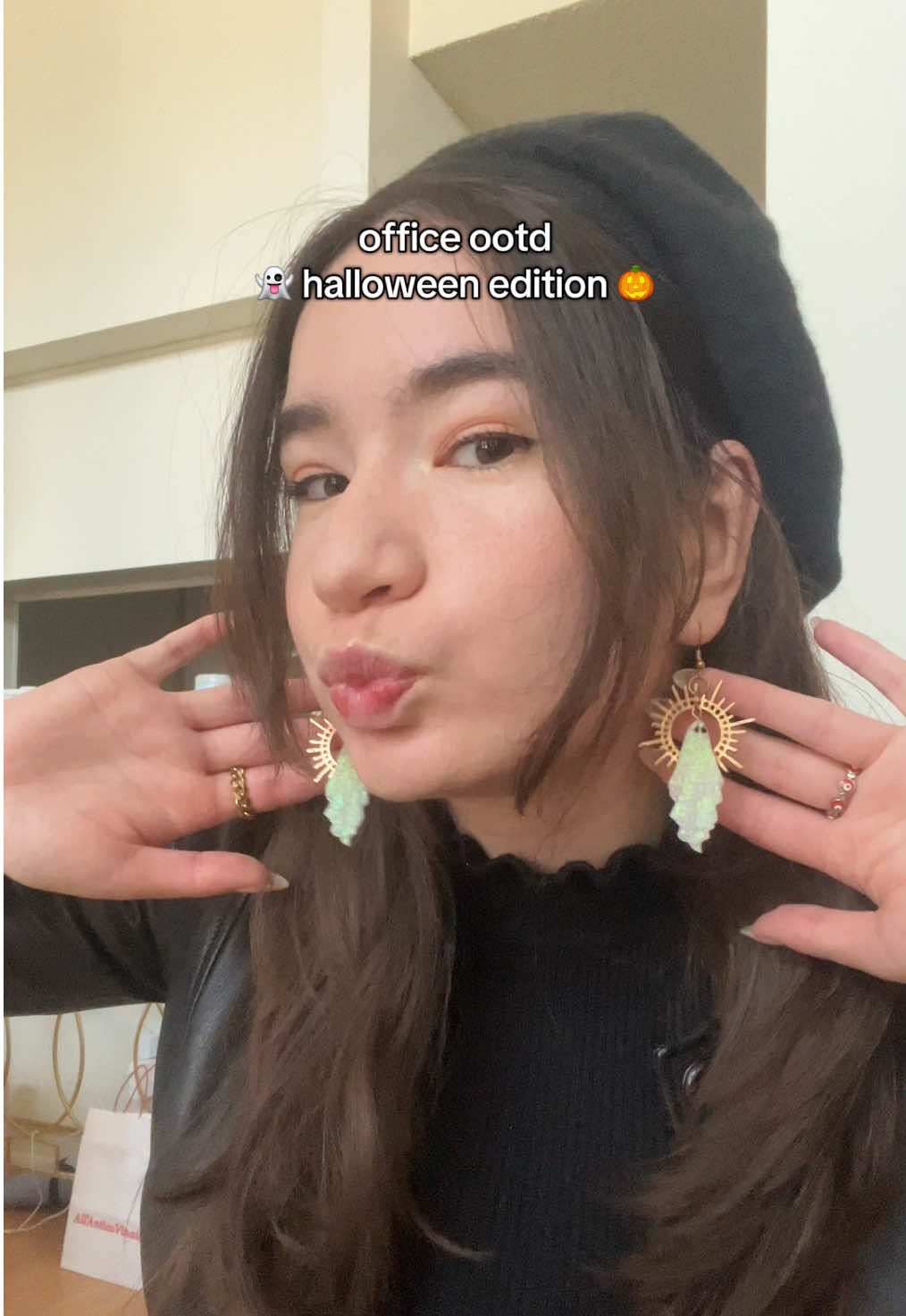 subtle halloween outfit for the office 🎃 can’t wait to wear it again next year 🤭 #outfitinspo #outfit 