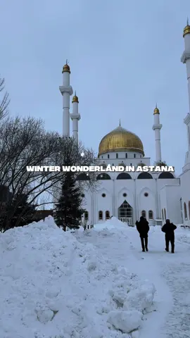 Why not Astana for your winter city break? ❄️🇰🇿 Everyone’s searching for that perfect winter getaway - Christmas markets in Europe, cozy ski resorts, or festive city lights. But this year, why not think outside the box and head to Astana, the dazzling capital of Kazakhstan? Astana turns into a true winter wonderland once the snow starts to fall - and there’s plenty of it! Picture glittering ice sculptures, wide boulevards covered in fresh snow, and striking modern architecture shimmering under frosty skies. The city’s crisp winter air and sparkling lights create that real Christmas feeling - without the crowds. #astana #nursultan #kazakhstan #visitkazakhstan #winterwonderland 🇵🇱🇰🇿