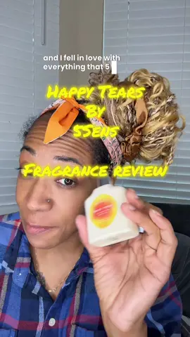 Happy tears is sunshine in a bottle!  @5 SENS #fragrance #perfume #tiktokshopblackfriday #tiktokshopcreatorpicks #perfumereview 