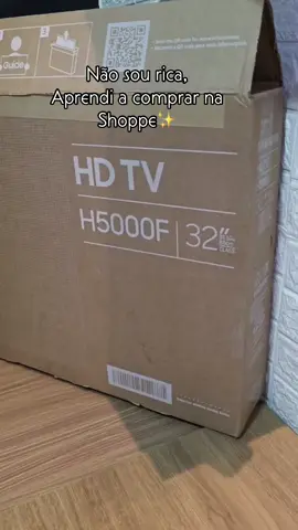Smart Tv Samsung 32 polegadas que cabe no bolso 😉 Comente “Smart” e te mando o link 🔗 #smsrttv #tvsmart #DicasDeCompras #achadinhosshopee #pravocê 