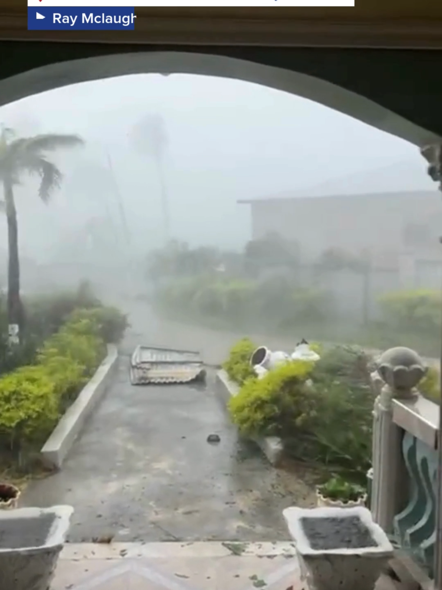BRACE FOR IMPACT: Locals in St. Elizabeth Parish, Jamaica, have been hit hard by slashing winds so far this afternoon, as Hurricane Melissa continues to churn violently. #jamaica #hurricane #hurricaneseason #extremeweather #rain #wind #flooding #FoxWeather