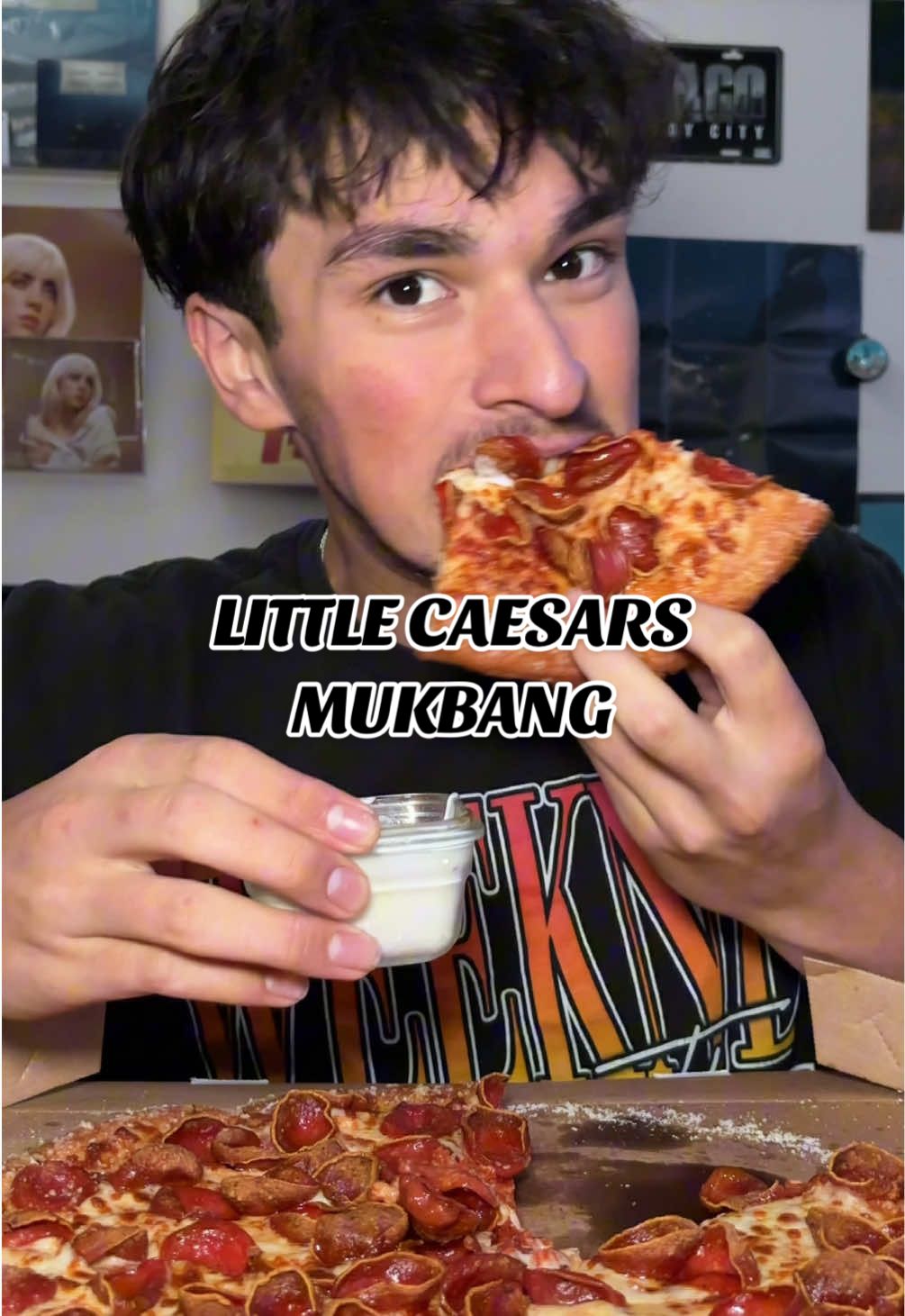 little caesar’s mukbang 🍕 the most underrated pizza out there 😮‍💨 also i got recognized by the worker her name was shayla! if you’re watching this thank you so much for the love and support 🥹 @Little Caesars  AND FOR EVERYONE ASKING… this is how to order the pizza: order any type of pizza you prefer and ask for it well done. and if you’re looking to order a pepperoni pizza ask for the old fashioned style pep. that’s where it gets crunchy! if ordering on the app, choose the build your own pizza and there’s a well done option!  #littlecaesars #mukbang #pizza #fastfood #foodtiktok 