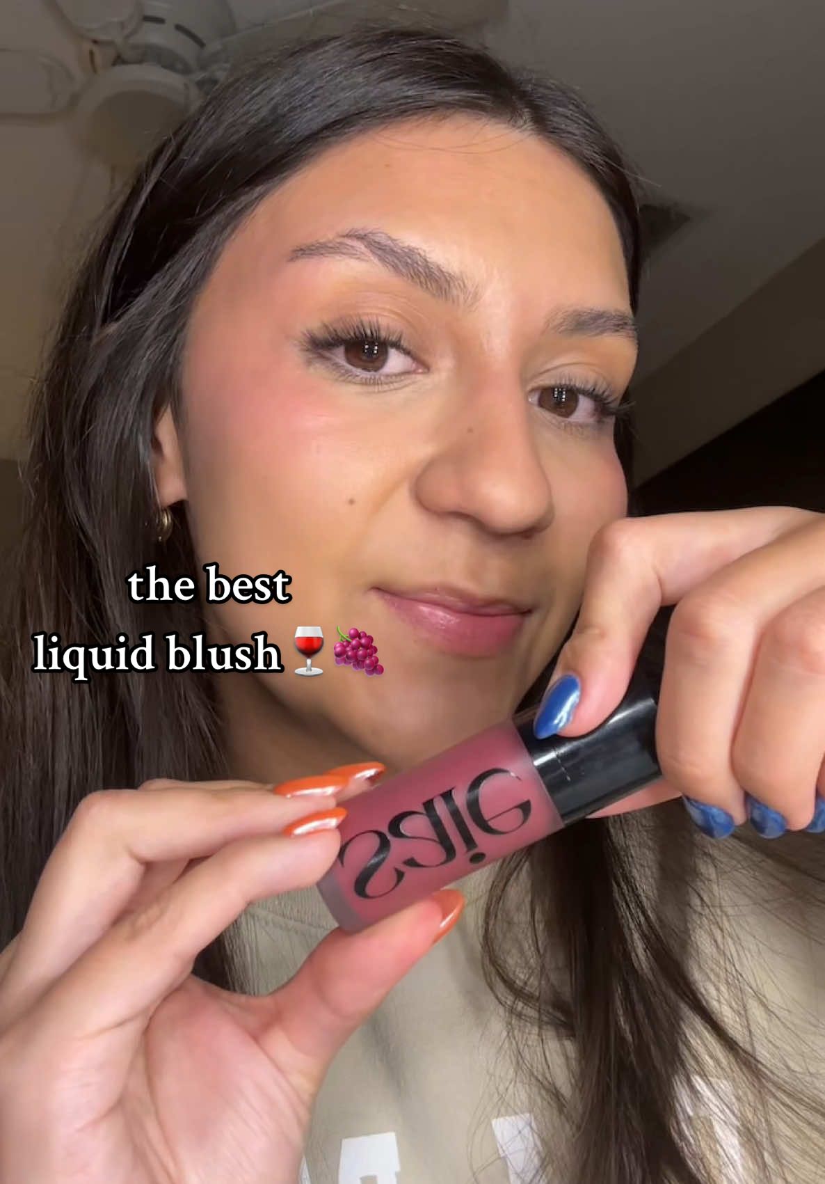 obsessed with the saie blush!! let me know if you've tried it #blush #liquidblush #beauty #makeup #saie @Saie 