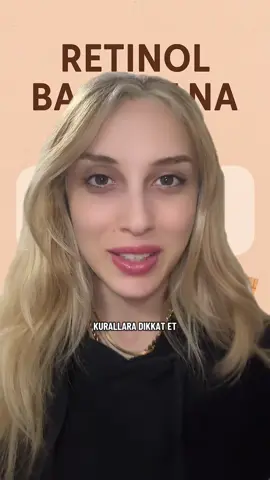 Retinol cilt lekesi akne izleri ince çizgiler siler geçerrrer kızlarım insta beyzaa_nurk 