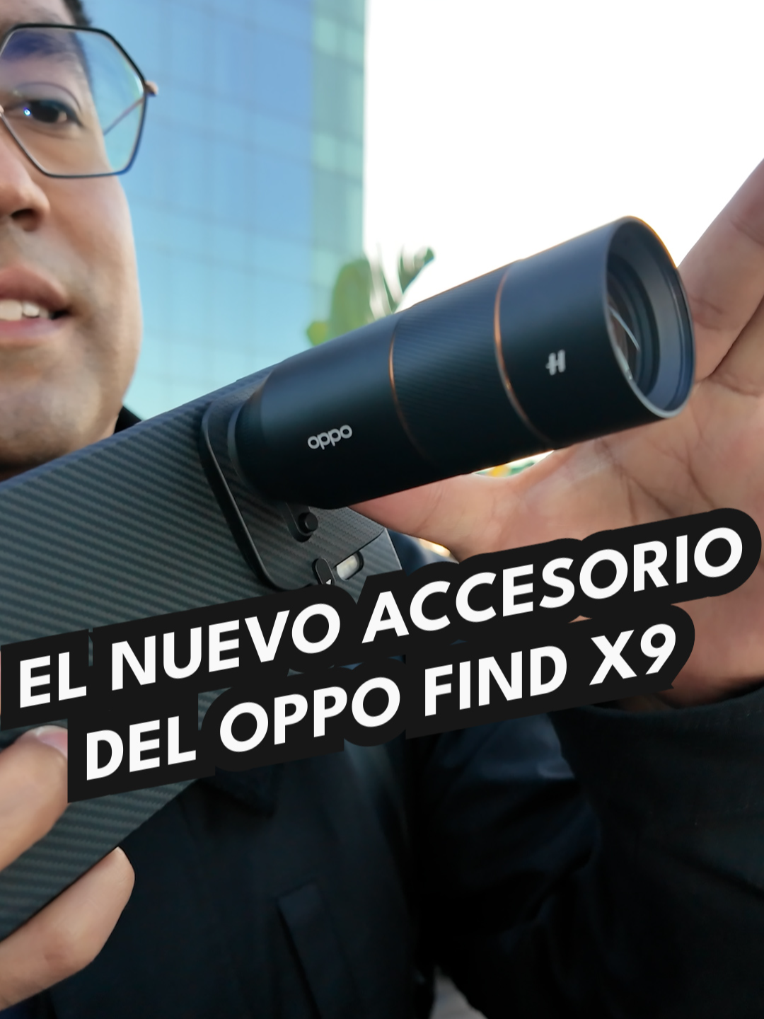 El nuevo accesorio del OPPO Find X9 #celulares #smartphones #smartwatch #android #tecnologia #review #unboxings #primerasimpresiones #accesorio #oppo #oppofind #oppofindx9