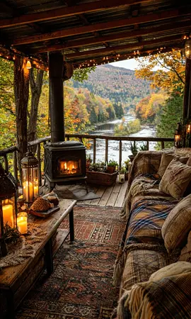 Cozy Autumn Ambience 🍂 #relax #dreamplace #cozylife #cozyvibes 