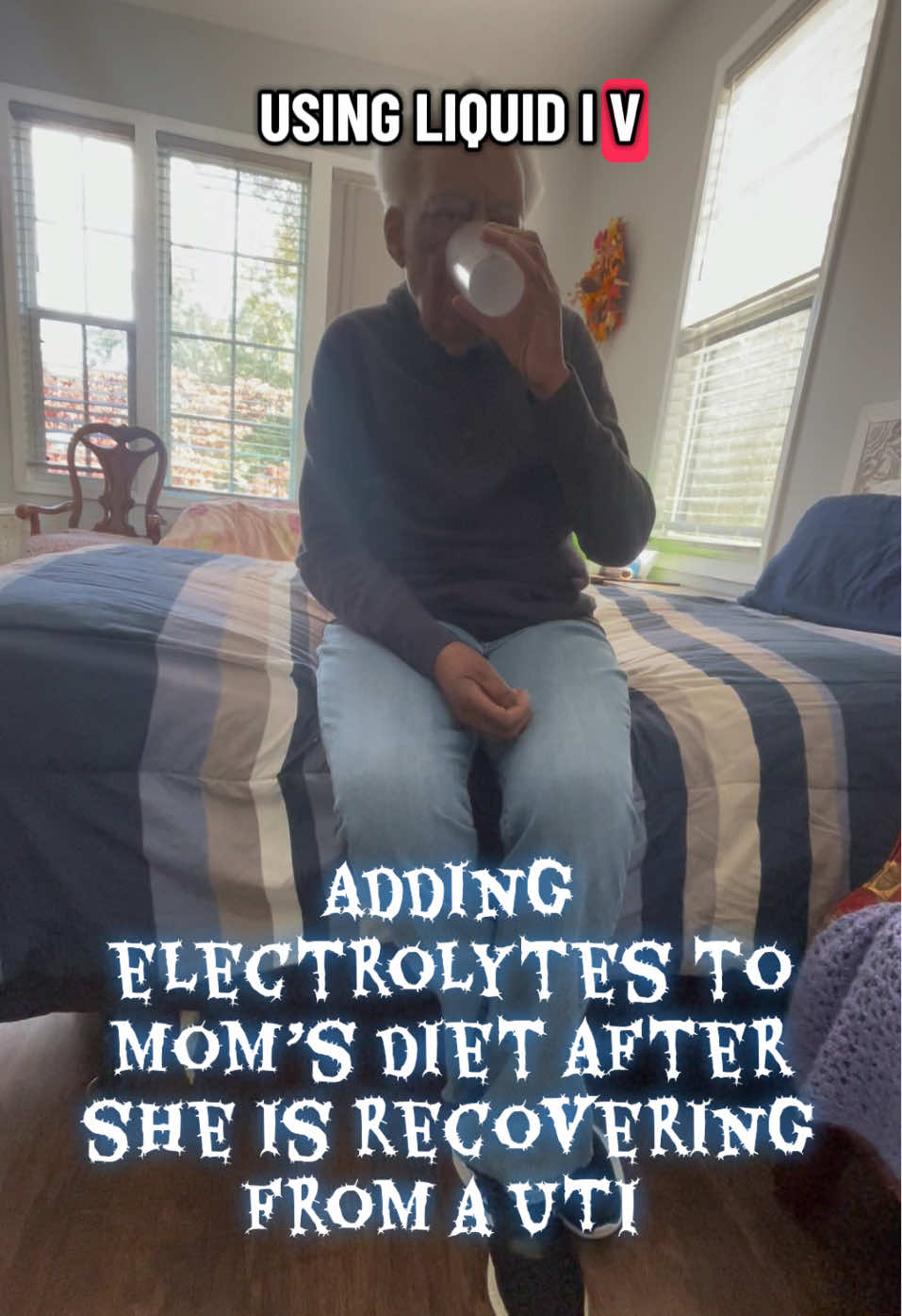 #uti #alzheimerscare #elderlycare #electrolytes #liquidiv 