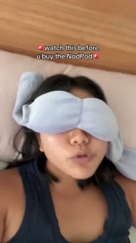 absolutely got me sleeping like a baby #nodpod #weightedeyemask #nodpodweightedblanketforyoureyes #tiktokshopcreatorpicks #tiktokshopblackfriday 