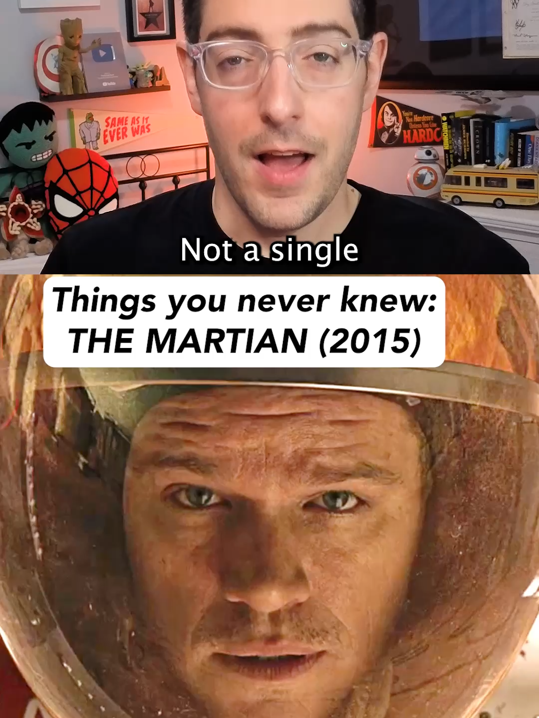 Things you never knew about THE MARTIAN (2015) Sources: EW; San Jose Mercury News; Skepticality; WSJ; Schreier, Jason (October 2024). Play Nice: The Rise, Fall, and Future of Blizzard Entertainment; Galactanet; THe Comics Journey; Ventura County Star; NY Times; Variety; THR; MTV News; The Wrap; Space dot com; Deadline; IMDB; Box Office Mojo; RT; LA Times; Bangalore; Mirror; Jimmy Kimmel Live; Newsweek; IG; Empire; KFTV; Collider; Korda Studios; Air and Space; Jordan Times; CNN; Ars Technica; Popular Science; NASA; AP; PBS Newshour; TIFF; NYFF; Fantastic Fest; Slant; The Village Voice; Forbes; The Guardian; Time; Stuff dot co dot NZ.  #themartian #mattdamon #ridleyscott #andyweir #movies #2010s #tiktokjourneycontest #movietok #filmtok