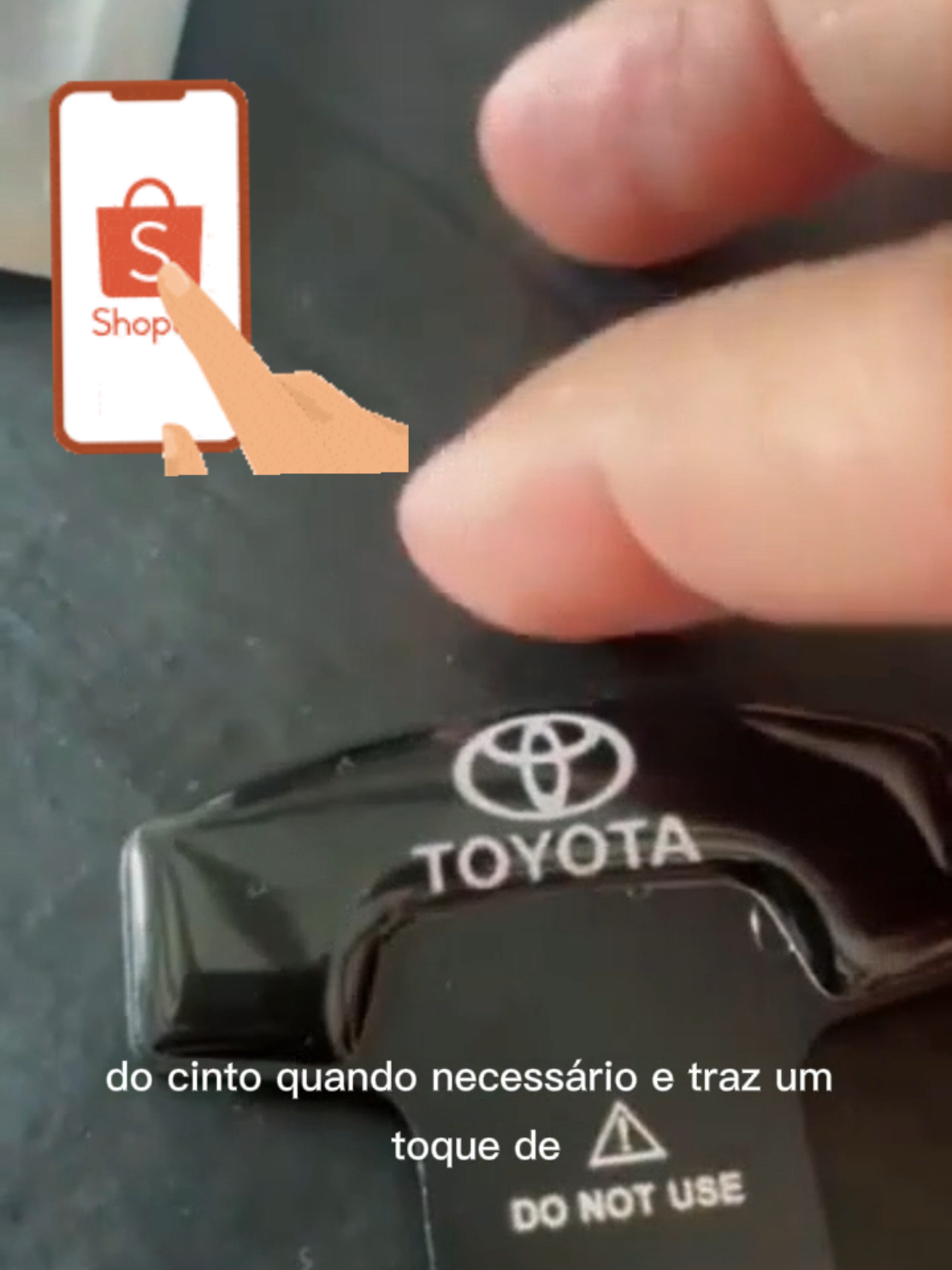 🔒 Mais conforto e praticidade no seu carro! A fivela para cinto de segurança automotivo elimina o alarme do cinto quando necessário e traz um toque de estilo ao interior do veículo. cód. Shopee: 🔒 Mais conforto e praticidade no seu carro! #CarStyle #AcessóriosAutomotivos”