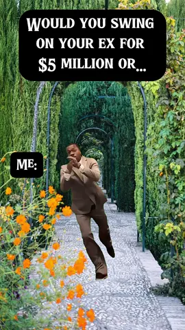 Would you swing on your ex for $5 million or…… Me:  #capcut #capcutpioneer #pioneertemplate #captoker #contentcreator 