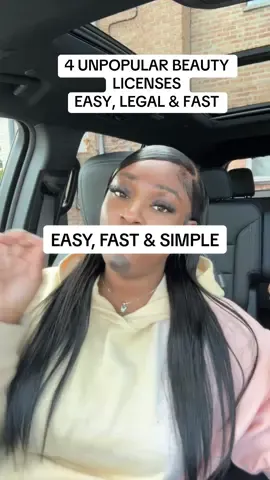 Stop stressing about 1500 or student loans if you’re not using any perms and dyes on your clients natural hair you can get a natural hair braiding license, a shampoo license, a makeup license and a threading license directly from the Board Of Cosmetology in one day, simple fast and ready to start operating legally in your Beauty career.   Link in bio Download EXTRA CREDIT to get licensed and certified today #braidlicense #cosmetologyschool #LicensedBeautyPro #beautyserviceprovider #fyp 