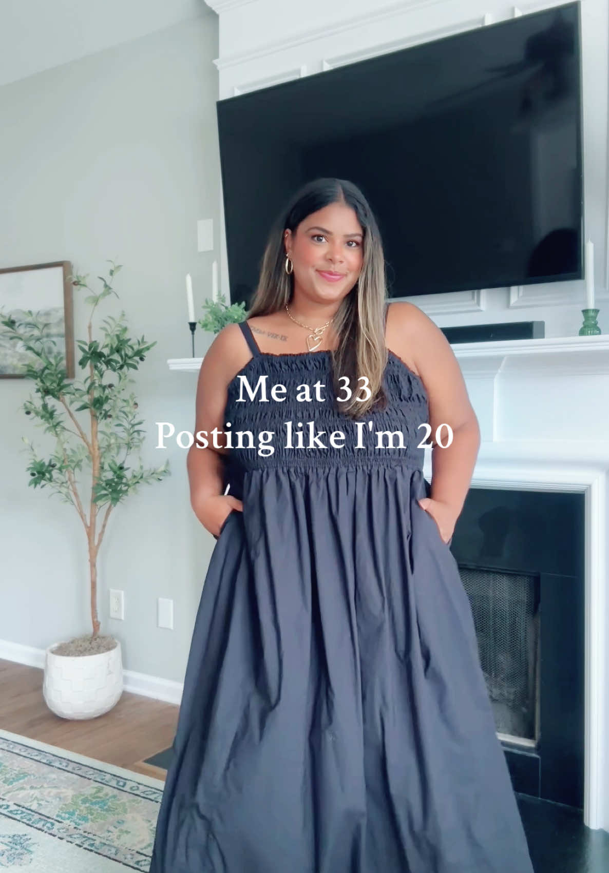 I'm literally just a girl 🤍 #outfitcheck #size22 #styleinspo #whatimwearing #OOTD 