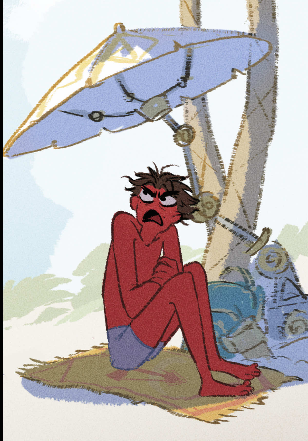 Another beach animation i should’ve posted back in summer ⛱️  #jaycetalis #viktorarcane #jayvik  