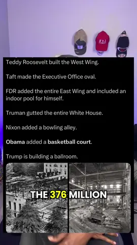 People all over the internet mad at me for telling truth about Trump’s $250M Ballroom and Obama’s $376M Basketball court! But here’s some more fun facts. Be mad at ya muva😂👀