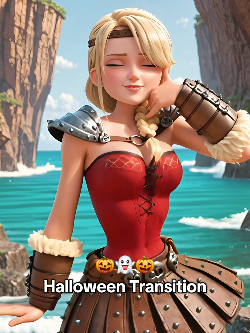 3 days till Halloween 🎃  #halloweencostume #astrid #howtotrainyourdragon #cartoon #disney 