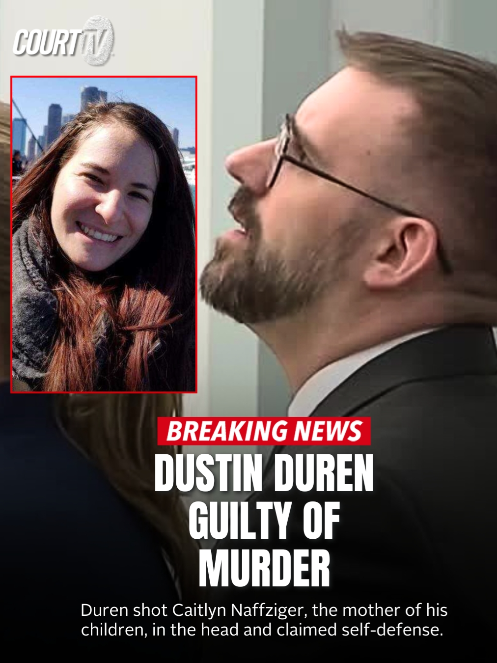 #BREAKING: After more than 2 hours of deliberations, a JURY found #DustinDuren GUILTY on ALL charges in the Amber Alert Murder Trial.   #CourtTV Is this JUSTICE? #courtcase #courttvtiktok #crimestory #crime #courtroomdrama #courtroom #truecrimetok #truecrime #court #CaitlynNaffziger