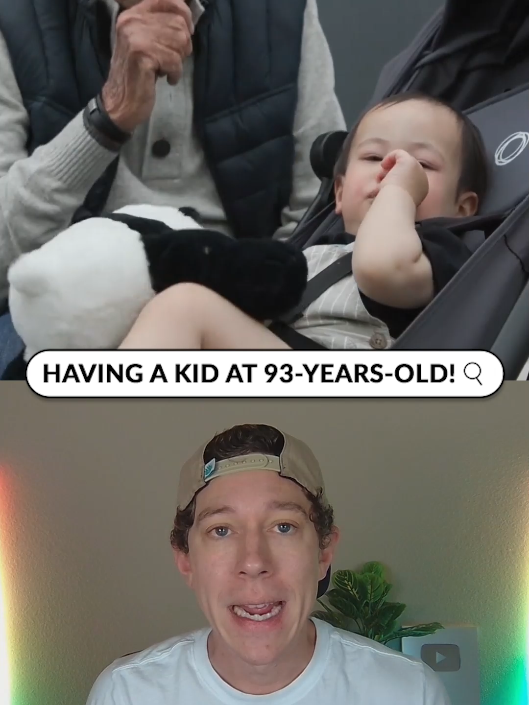 He had a kid at 93 years old and wants more!