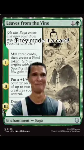 New spoiler has Avatar fans down bad... 🥲 #10k #tcg #mtg #spoilers #avatar 