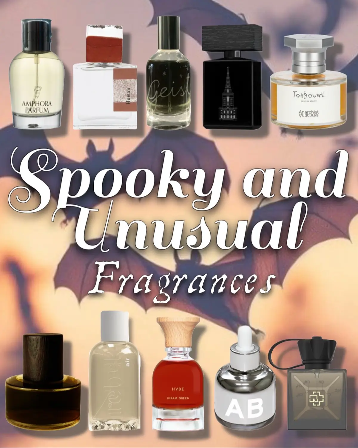🦇🎃In honor or Halloween, I spent some time researching some of the Spookiest, and most unusual fragrances. ⛽️🪨🫟Some of these are a bit tame, with notes like, gasoline birch tar, pebbles, ink, soil, and graphite. 🍄🕯️🩸To the more ominous note like, Priest’s Clothes, plastic bags, credit cards, sweat, candle wax, mushrooms, burnt matches, and money. 💉🩸I found a house called @bloodconcept who makes fragrances based on blood types. ☣️The most unusual I found might be @toskovat.perfumes Anarchist. With notes of snow, credit cards, money, candle wax, priests clothes, holy water, plastic bags, whiskey, and ink to make a few. 🕸️🕷️I could never imagine what these spooky, and unusual scents like actually smell it. Certainly these aren’t safe blind buys. Would you be brave enough to wear any of these?
