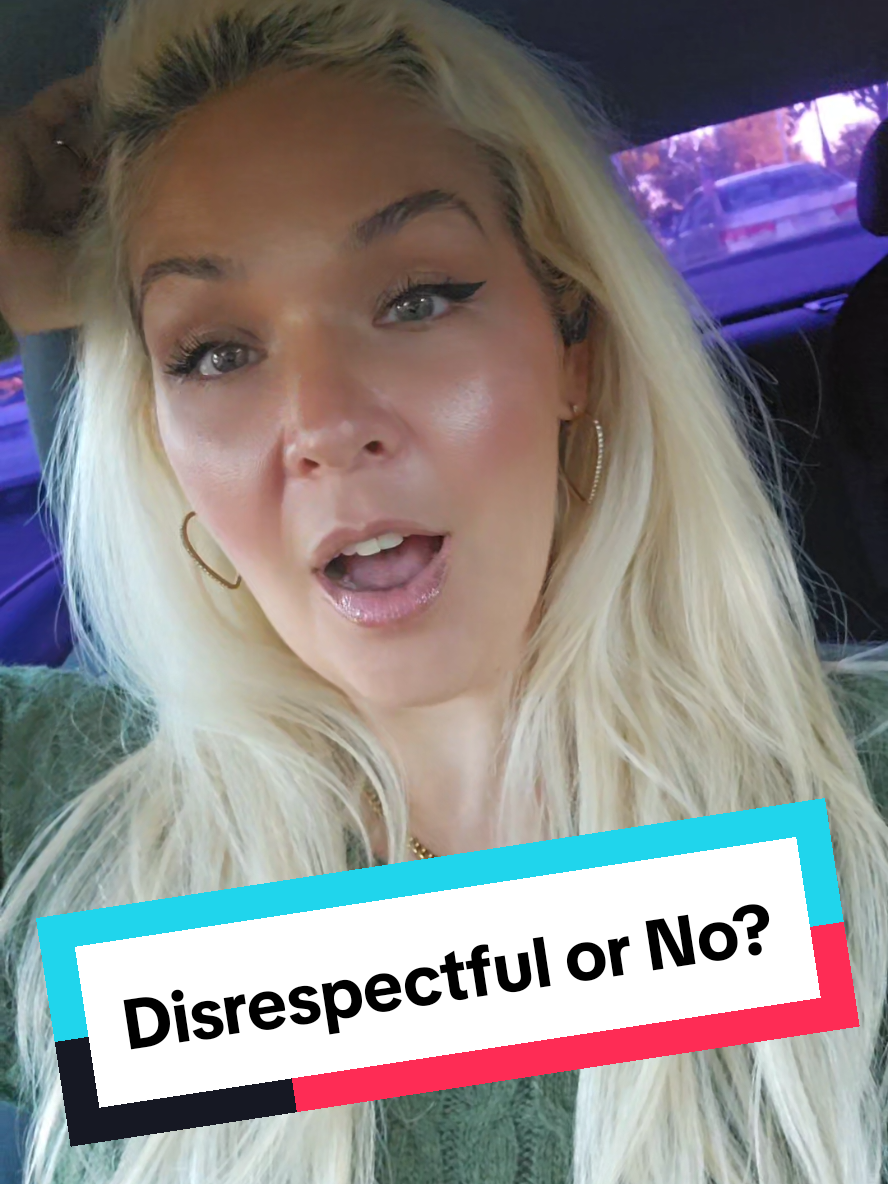 Is it just me or is this low key disrespectful a bit? 🤔😅