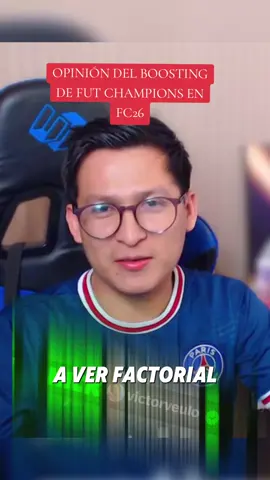 Qué opinas del BOOSTING de fut champions en FC 26? #ultimateteam #fc26 #parati 