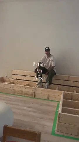 Made my own sofa. Before and after of this modular sofa for our living room space. Styling coming soon #interiordesign #customsofa #diysofa #diyproject #livingroom 