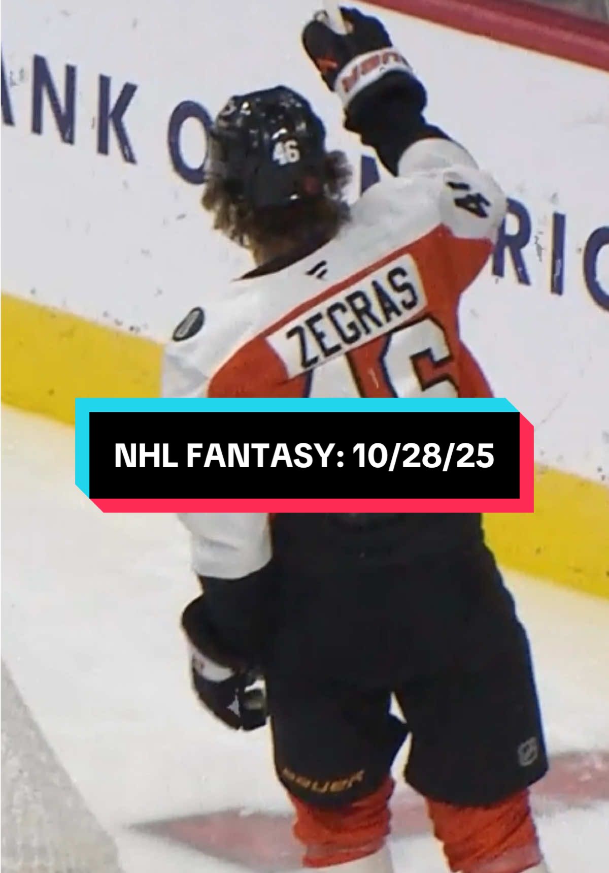 Trevor Zegras is feelin’ Philly 👀 #NHL #NHLFantasy #hockey #TrevorZegras #PhiladelphiaFlyers 