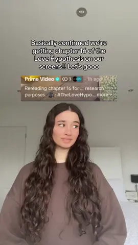 Ohhh this is going to be good!! #thelovehypothesis #adamcarlsen #olivesmith #alihazelwood #bookadaptation @Ali Hazelwood @Amazon MGM Studios @The Love Hypothesis @Prime Video 