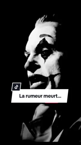La rumeur meurt… #joker #rumeur #trahison #loyauté 