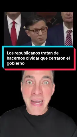 Los republicanos tratan de hacernos olvidar que cerraron el gobierno #noticias #politica #eeuu #shutdown 