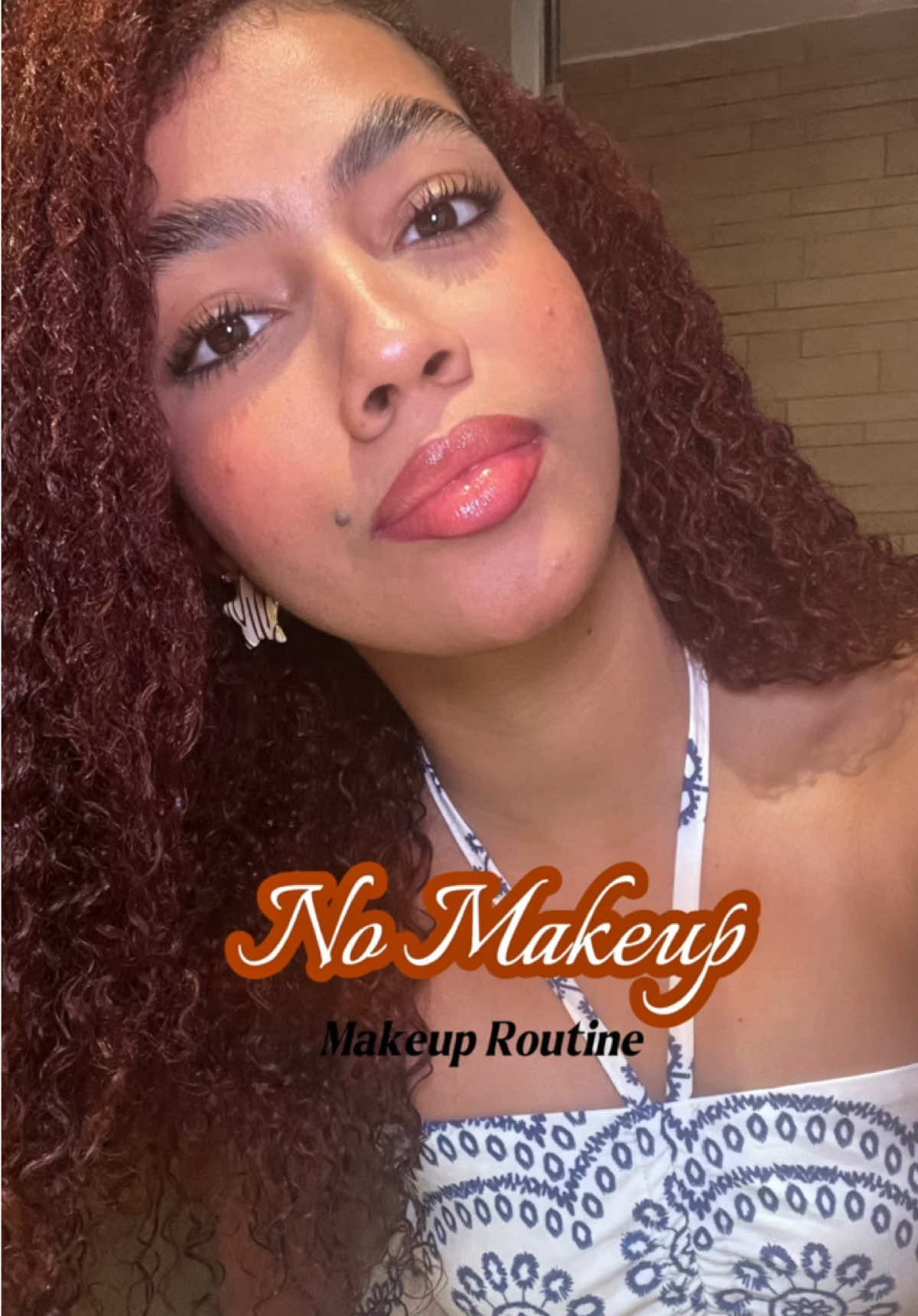 De resort pero grabando contenido para ustedes! 🥹 My Makeup no Makeup 💗✨ @Maybelline NY @SHEGLAM @NYX Professional Makeup @Cyzone @SHEIN  #fypage #grwmmakeup #makeup #resort #girl 